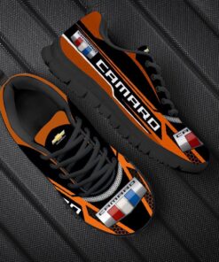 Chevrolet Camaro Orange Running Shoes Gift 4