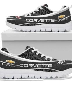 Chevrolet Camaro Black Running Shoes For Fans