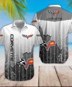 Chevrolet Corvette Simple Design Vintage Aloha Shirt Best Hawaiian Shirt For Fans