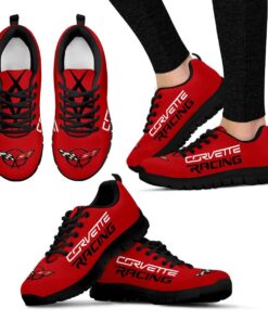 Chevrolet Corvette Torch Red Running Shoes For Fans 2