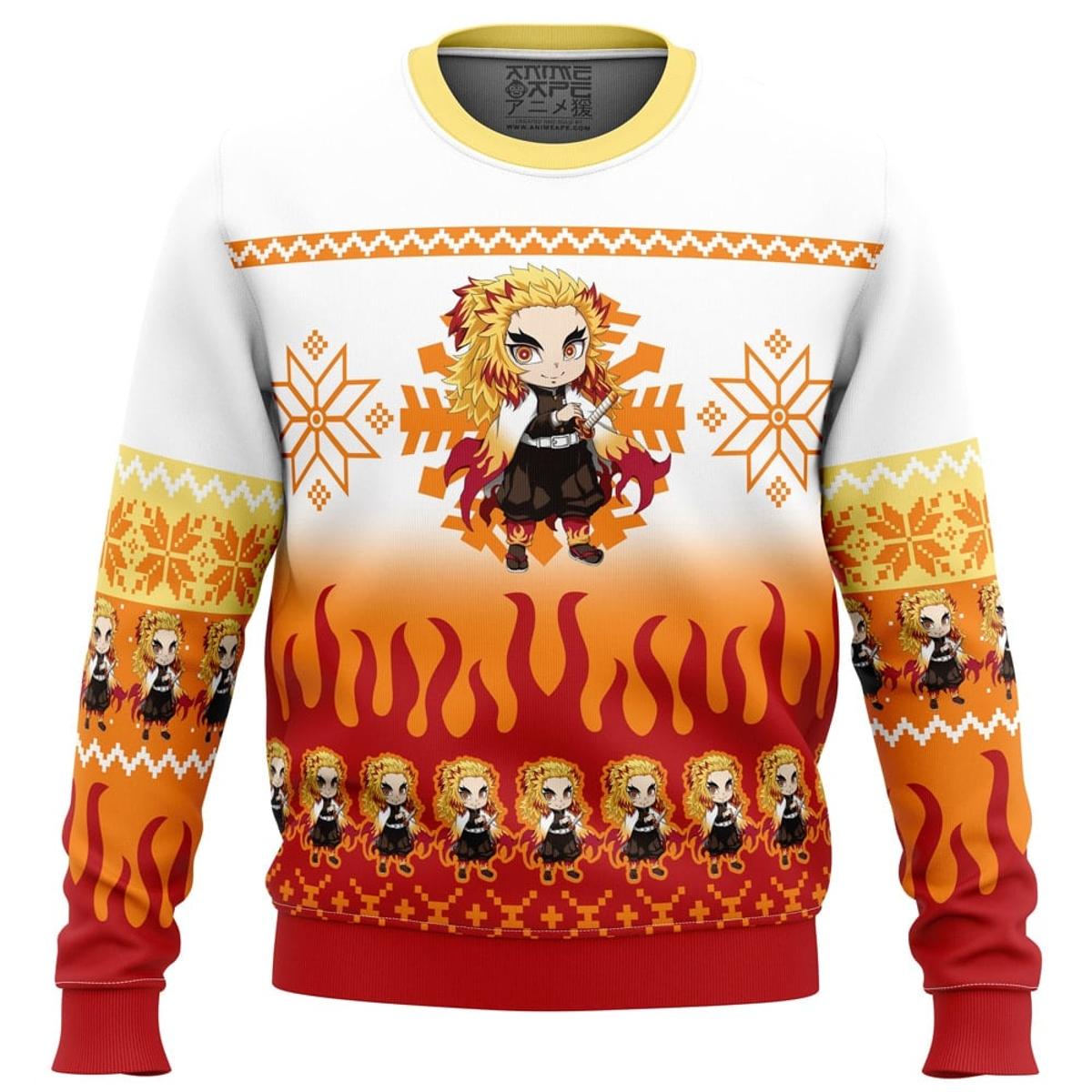 Hashira Demon Slayer Ugly Christmas Sweater