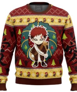 Chibi Gaara Naruto Womens Ugly Christmas Sweater 1
