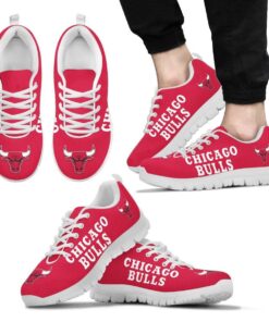 Chicago Bulls Running Shoes Red For Fans 3