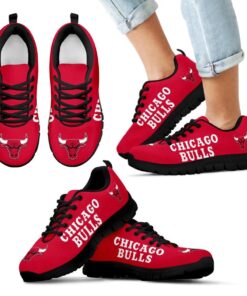 Chicago Bulls Running Shoes Red For Fans 5