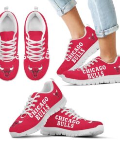 Chicago Bulls Running Shoes Red For Fans 6