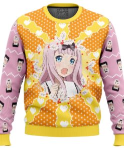 Kaguya Shinomiya Kaguya-sama: Love Is War Funny Christmas Sweaters