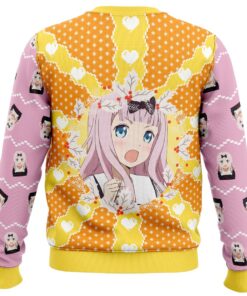 Chika Fujiwara Kaguya-sama Love Is War Womens Ugly Christmas Sweater