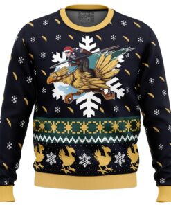 Chocobo Christmas Final Fantasy Christmas Sweatshirt