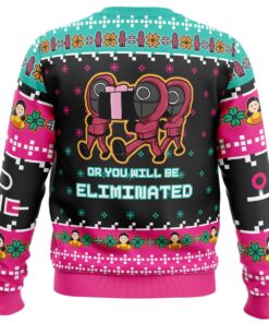 Choose One This Christmas Squid Game Plus Size Ugly Christmas Sweater Funny Gift For Fans 4