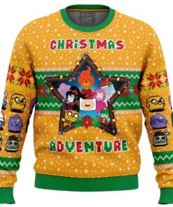 Christmas Adventure Adventure Time Womens Ugly Christmas Sweater 1