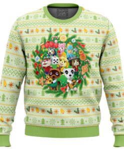 Christmas Animal Festival Animal Crossing Christmas Sweater 1