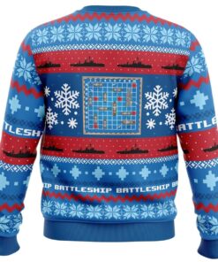 Christmas Battleship Board Games Christmas Sweater Men 2