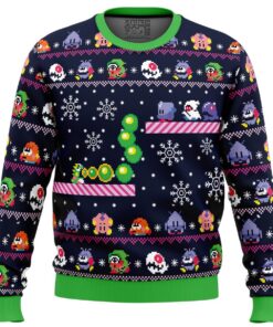 Christmas Bubble Bubble Bobble Ugly Sweater 1