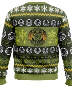 Christmas Call Of Cthulu Board Games Plus Size Ugly Christmas Sweater 2