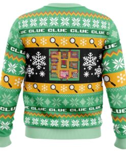 Christmas Clue Board Games Ugly Xmas Sweater