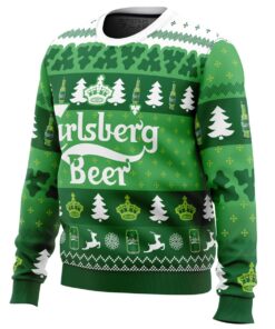 Christmas Drink Carlsberg Beer Christmas Sweater For Men And Women