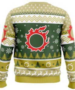 Christmas Fantasy Final Fantasy Xiv Unisex Ugly Christmas Sweater Xmas Gift For Game Lover 4