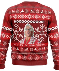 Christmas Flair Pro Wrestling Christmas Sweater Women