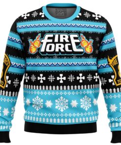 We Didn’t Start The Fire This Christmas Fire Force Christmas Sweater Xmas Outfit For Fans