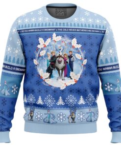 Olaf Warm Hugs Frozen Ugly Christmas Sweater Best Gift For Disney Fans