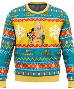 Christmas Hey Arnold Nickelodeon Funny Ugly Christmas Sweater 1