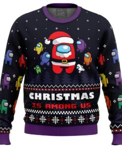 Christmas Impostor Among Us Ugly Xmas Sweater Funny Gift For Fans