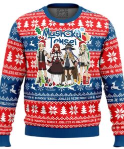 Christmas Joy Mushoku Tensei Jobless Reincarnation Christmas Sweater For Men And Women 1