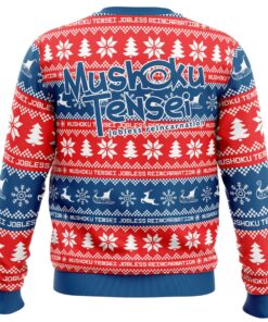 Christmas Joy Mushoku Tensei Jobless Reincarnation Christmas Sweater For Men And Women 4