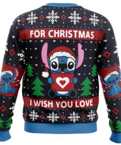 Christmas Love Stitch Ugly Christmas Sweater 2