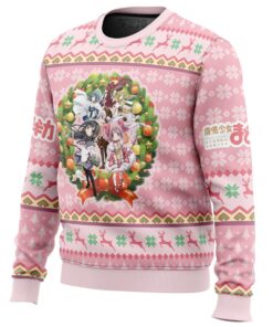 Christmas Magic Puella Magi Madoka Magica Womens Ugly Christmas Sweater