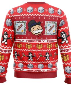 Christmas Monopoly Board Games Ugly Christmas Sweater Gift 2