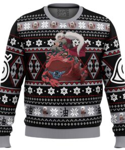Christmas Naruto Character Jiraiya Best Ugly Xmas Sweater Gift For Fans 1