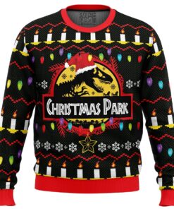 Christmas Park Jurassic Park Christmas Sweatshirt