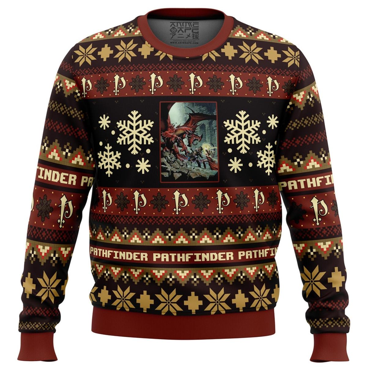 Christmas Call Of Cthulu Board Games Plus Size Ugly Christmas Sweater