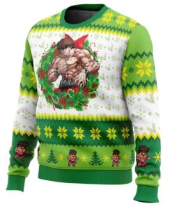 Christmas Season Baki Mens Ugly Christmas Sweater 2