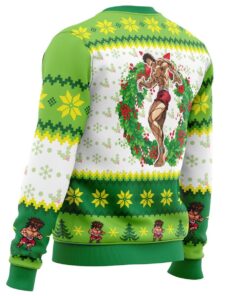 Christmas Season Baki Mens Ugly Christmas Sweater 3