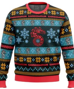 Christmas Shadowrun Board Games Funny Christmas Sweaters 1