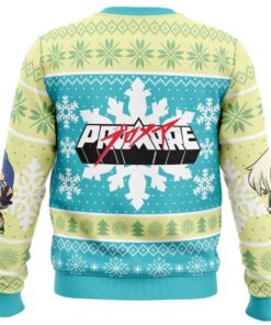 Christmas Snowflakes Promare Ugly Christmas Sweater Gift 4