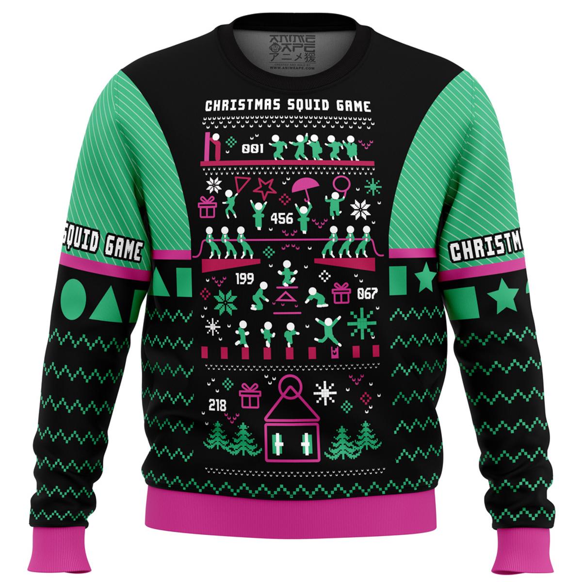 Forever Gamer Christmas Pac-man Christmas Sweater