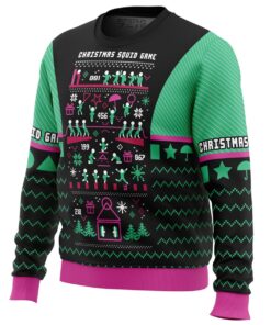 Christmas Squid Game Ugly Christmas Sweater