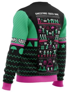 Christmas Squid Game Ugly Christmas Sweater 3