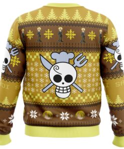 Christmas Style One Piece Character Sanji Best Ugly Xmas Sweater For Fans 4