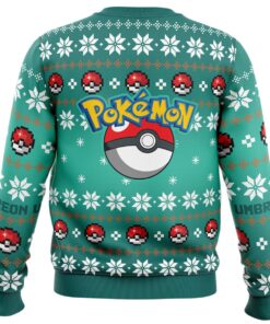 Christmas Style Umbreon Pokemon Ugly Xmas Sweater Best Gift For Fans 4