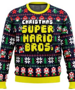 Christmas Super Mario Bros. Christmas Sweatshirt