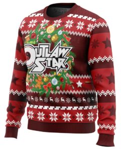 Christmas Time Outlaw Star Plus Size Ugly Christmas Sweater 2