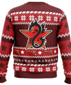 Christmas Time Outlaw Star Plus Size Ugly Christmas Sweater 4