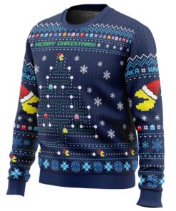 Christmas Tree Pac man Funny Christmas Sweater Best Ugly Xmas Sweater For Fans 2