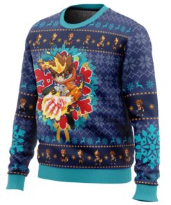 Christmas Tsunayoshi Sawada Kateyo Hitman Reborn Mens Ugly Christmas Sweater