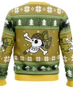 Christmas Usopp One Piece Ugly Christmas Sweater Funny Xmas Outfit For Fans 4