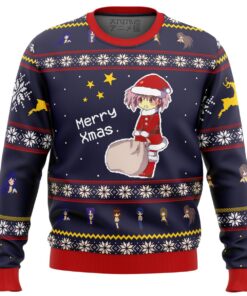 Clannad Merry Mery Christmas Furukawa Nagisa Ugly Christmas Sweater Gift